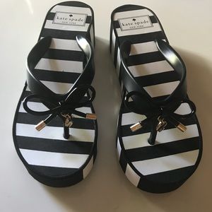 ‼️SOLD‼️ Kate Spade 6M Flip Flops Platform